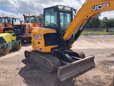 2017 JCB 48Z-1 Mini Digger - 4