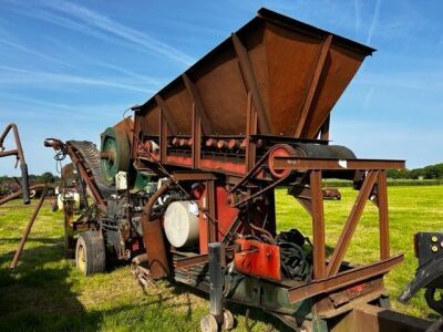 Portable Crusher Single Axle Drawbar Goodwin Barsby Jaw Crusher