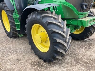 2017 John Deere 6195R 4wd Tractor  - 3