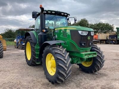 2017 John Deere 6195R 4wd Tractor  - 4