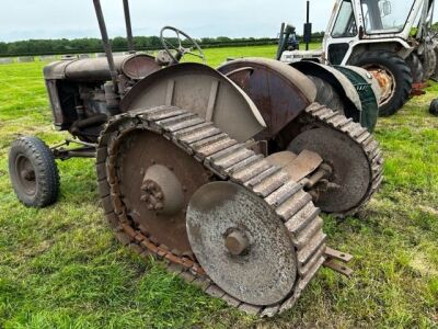 Fordson E27N Roadless Half Track Conversion Tractor - 9