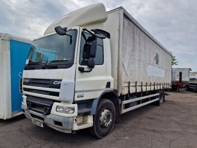 2013 DAF CF 65 220 4x2 Curtainside Rigid