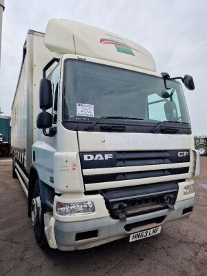 2013 DAF CF 65 220 4x2 Curtainside Rigid - 3