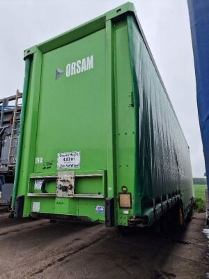 2009 DonBur Triaxle Double Deck Curtainside Trailer