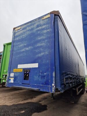 2005 Montracon Triaxle Curtainside Trailer