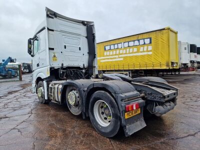 2015 Mercedes Actros 2545 6x2 Midlift Tractor Unit - 13