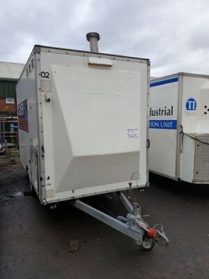 Single Axle Drawbar Decontamination Unit