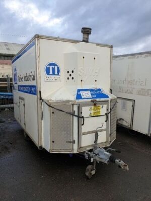 Single Axle Drawbar Decontamination Unit