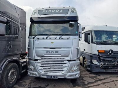 2014 DAF XF 6x2 Midlift Tractor Unit - 2