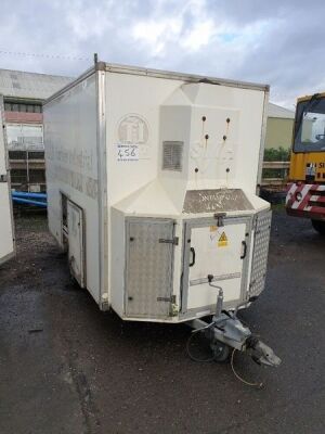 Single Axle Drawbar Decontamination Unit