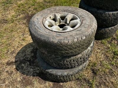 7x Toyota/Mitsubishi Wheels & Tyres - 4