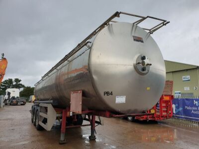 1991 Crane Fruehauf Triaxle Tanker Trailer - 2