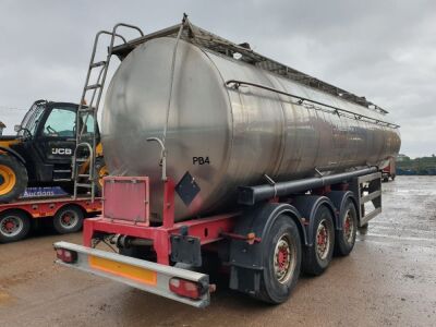 1991 Crane Fruehauf Triaxle Tanker Trailer - 3