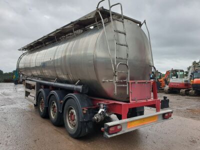 1991 Crane Fruehauf Triaxle Tanker Trailer - 4