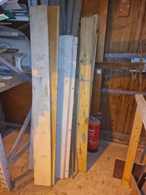 Qty Facias, Guttering, Stud Work, Skirting Boards, Architrave, Feather Boarding Etc - 2