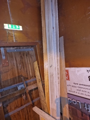 Qty Facias, Guttering, Stud Work, Skirting Boards, Architrave, Feather Boarding Etc - 3