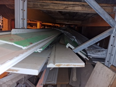 Qty Facias, Guttering, Stud Work, Skirting Boards, Architrave, Feather Boarding Etc - 5