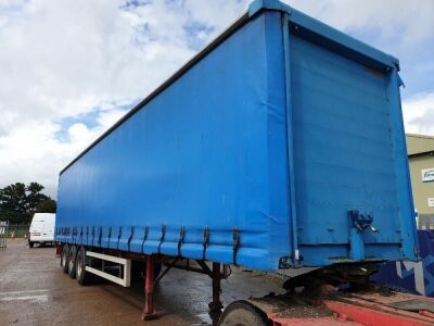 2002 SDC Triaxle Curtainside Trailer