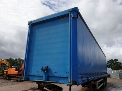 2002 SDC Triaxle Curtainside Trailer - 2