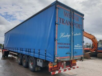 2002 SDC Triaxle Curtainside Trailer - 3