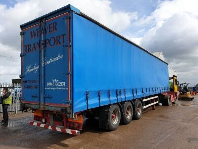 2002 SDC Triaxle Curtainside Trailer - 4