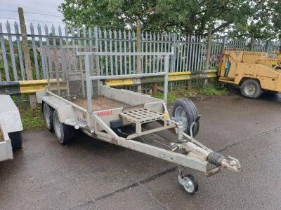 Indespension Trailers Tandem Axle Drawbar Plant Trailer