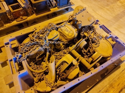 4 x Rolling Chain Hoists - 3