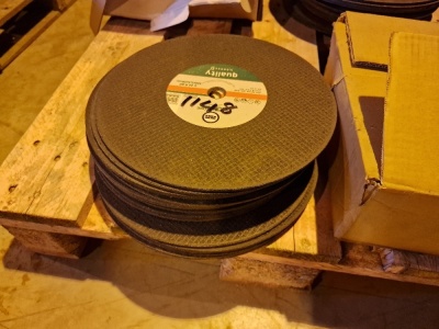 Qty Unused Masonry Cutting Discs