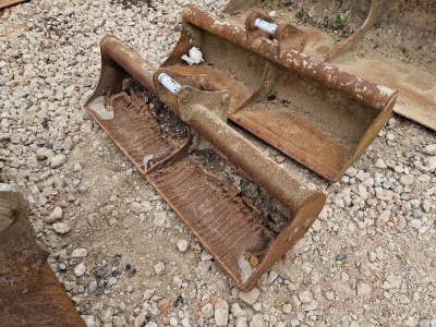 2 x 5ft Ditching Buckets - 2