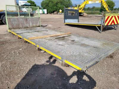 12ft1 x 8ft4 Scania Aluminium Flat Body and Head Board - 4