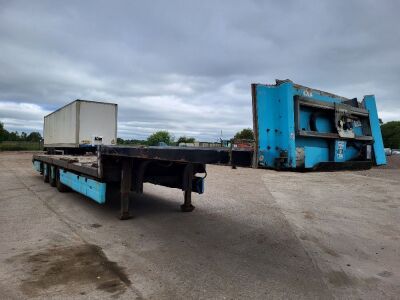 2013 Donbur Tri-Axle Step Frame Trailer