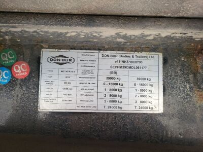 2013 Donbur Tri-Axle Step Frame Trailer - 14