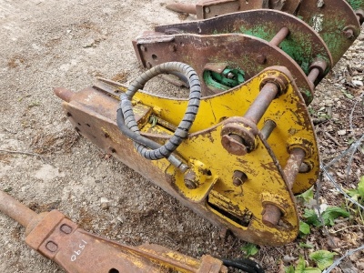 Montabert Hydraulic Concrete Breaker Attachment For Repair - 3