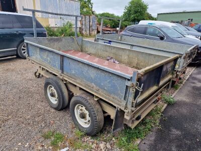1990 Ifor Williams 2600kg Twin Axle Tipping Trailer - 3