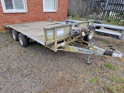 1996 Ifor Williams LM146G/B Twin Axle Beavertail Trailer