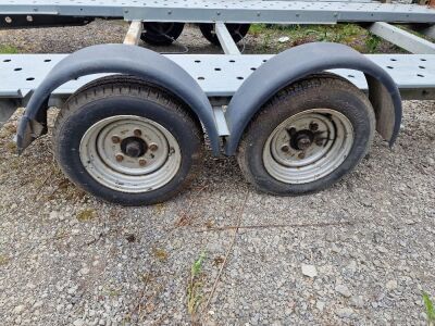 2005 Woodford Twin Axle Tilt Bed Car Transporter Trailer - 7