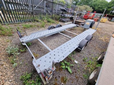 2005 Woodford Twin Axle Tilt Bed Car Transporter Trailer - 10