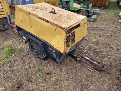 Compair Holman Twin Cylinder Diesel Compressor