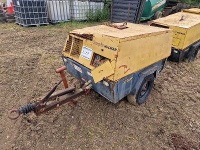 Compair Holman Twin Cylinder Diesel Compressor