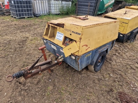 Compair Holman Twin Cylinder Diesel Compressor
