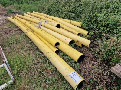 Qty of Gas Pipe Various Sizes