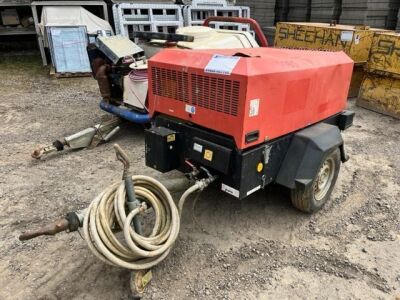 2009 Doosan R1074F Drawbar Compressor Generator