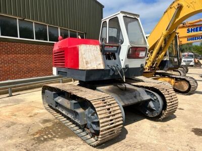 1972 TCS Poclain ExcavatorArm, Dipper, Buckets Attached with Lot  - 2