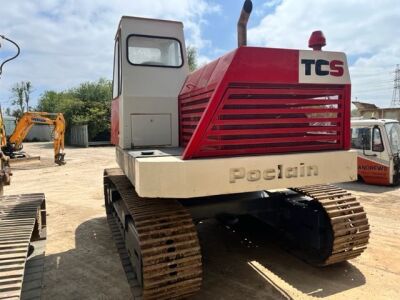 1972 TCS Poclain ExcavatorArm, Dipper, Buckets Attached with Lot  - 4