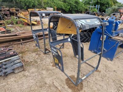 2 x JCB Mini Digger Cabs