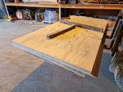 9 x Sheets Ply Wood - 5