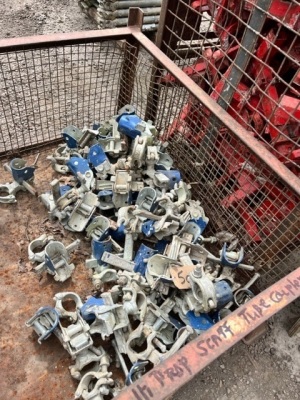 53 x Peri Skydeck Multiprop Scaffold Pole Couplers & Stillage