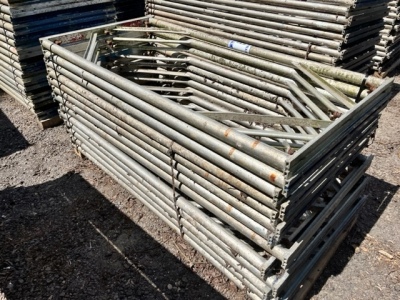 13 x Ischebeck Titan 1.8m Ledger Frames - 2