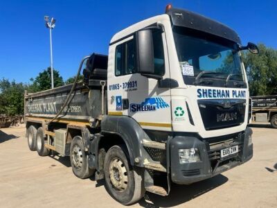 2015 MAN TGS 35.400 8x4 Steel Body Tipper