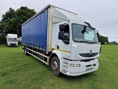 2011 Renault Midlum 270 4x2 Curtainside Rigid